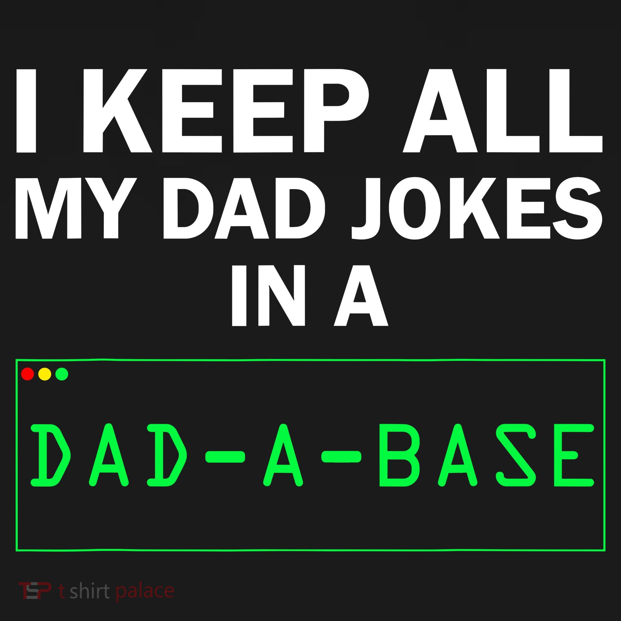 Funny I Keep All My Dad Jokes In A Dad A Base Gag Dad Joke Women's Tank Top