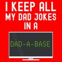 Funny I Keep All My Dad Jokes In A Dad A Base Gag Dad Joke Gift Santa Hat thumb 1