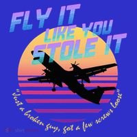 Fly It Like You Stole It Sky King Vaporwave Aesthetic T-Shirt thumb 7