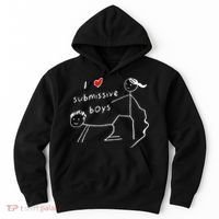 Funny I Love Submissive Boy I Heart Submissive Gift Hoodie thumb 0