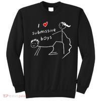 Funny I Love Submissive Boy I Heart Submissive Gift Sweatshirt thumb 0