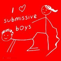 Funny I Love Submissive Boy I Heart Submissive Gift Santa Hat thumb 1