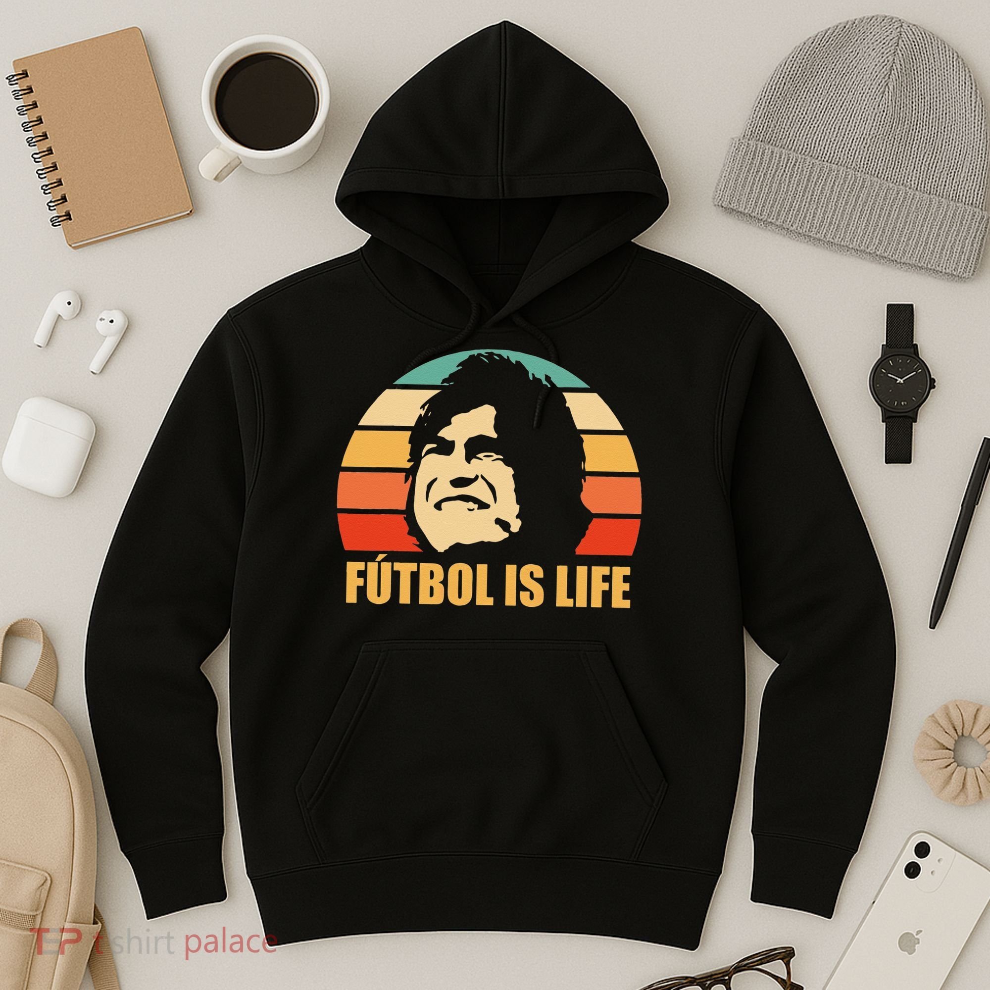 Futbol Is Life Hoodie