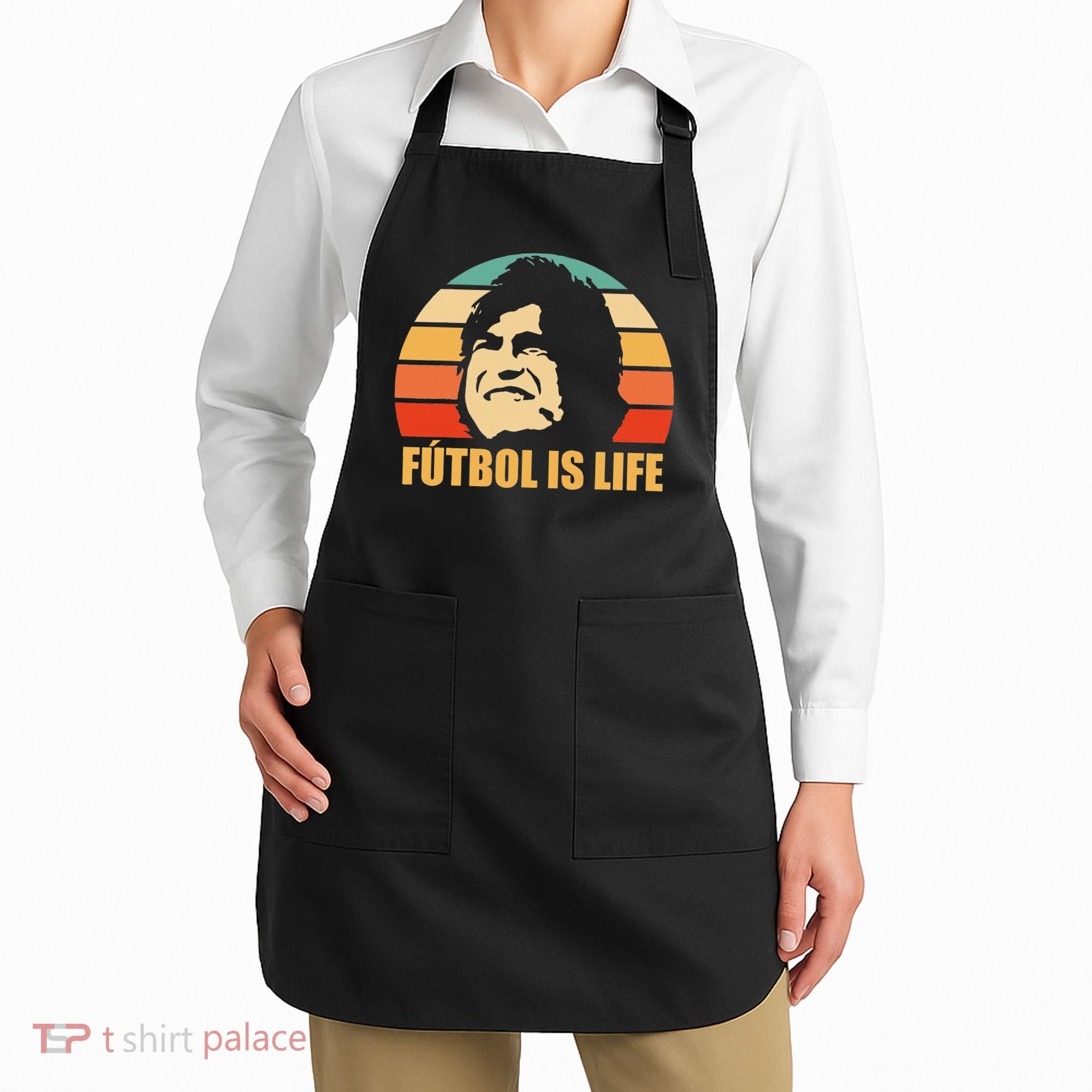 Futbol Is Life Apron
