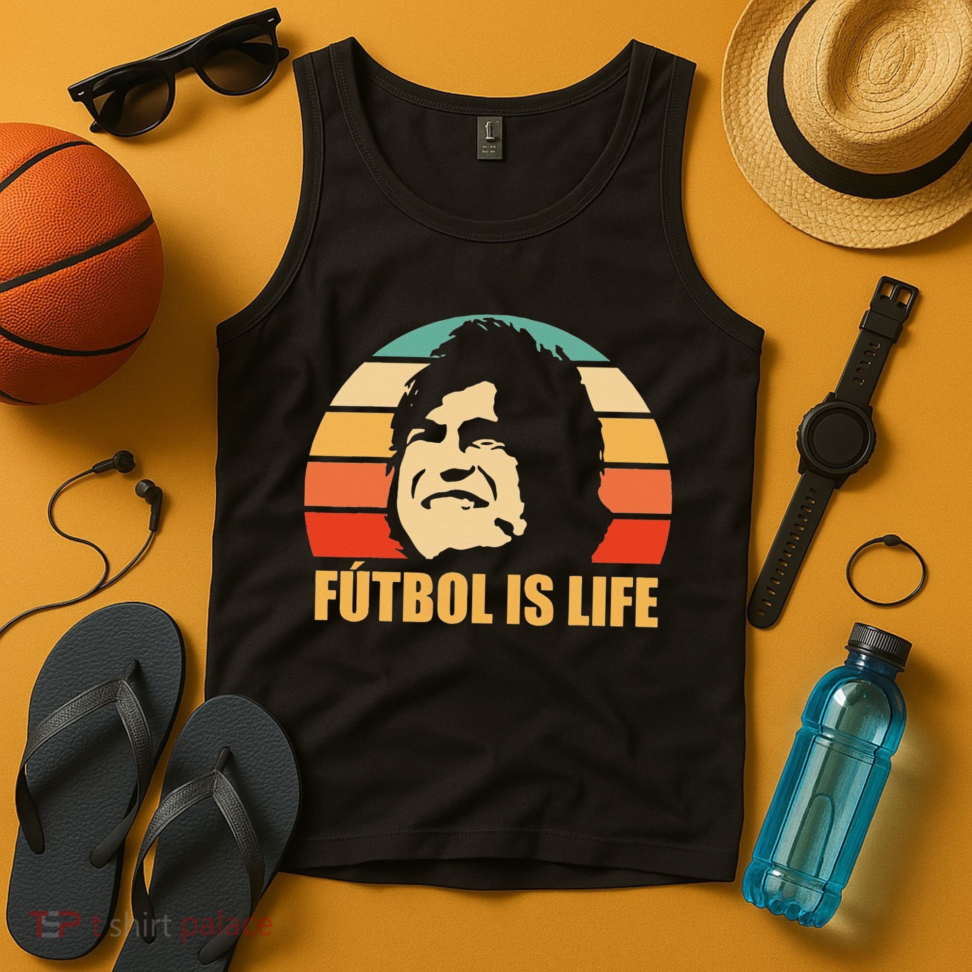 Futbol Is Life Tank Top