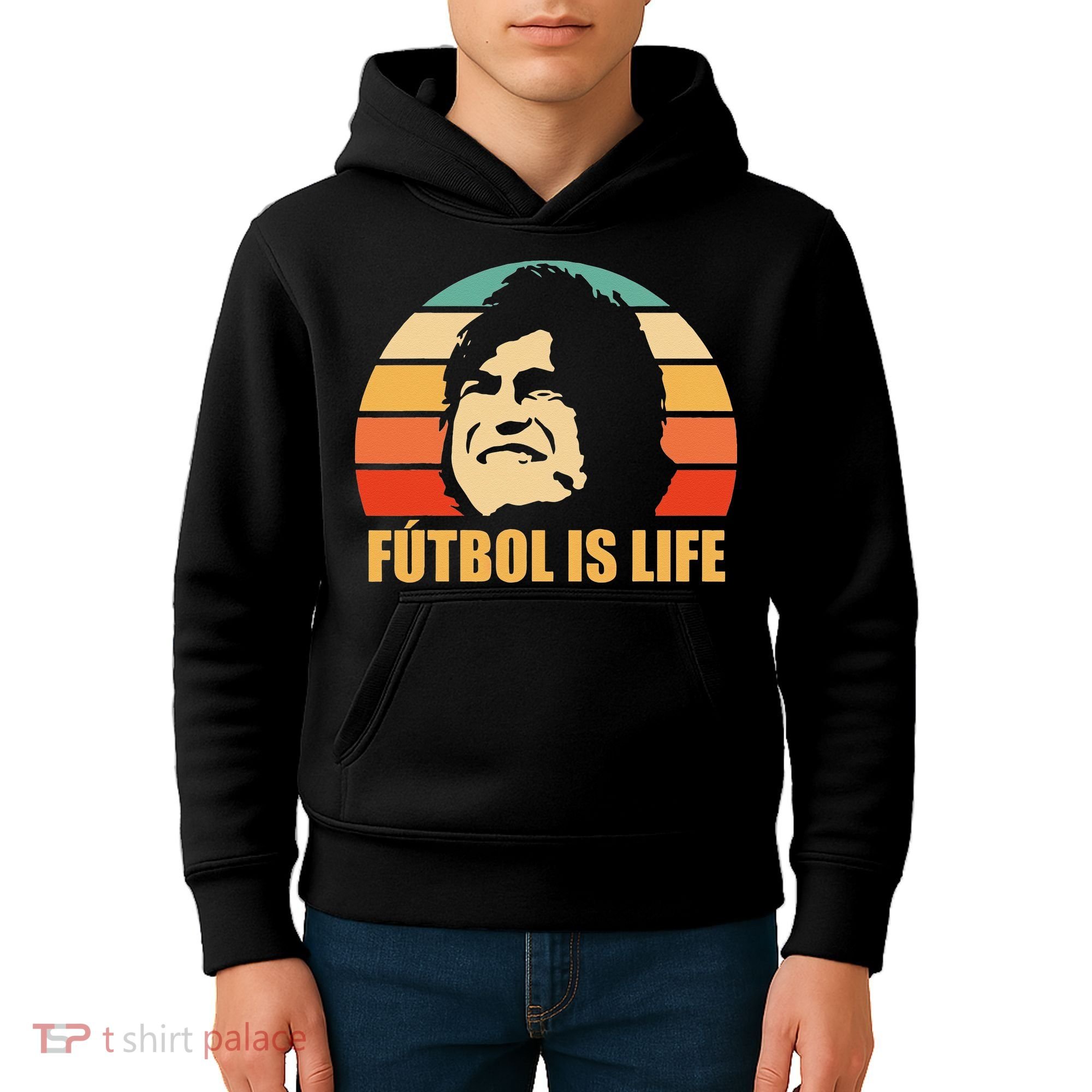 Futbol Is Life Kids Hoodie