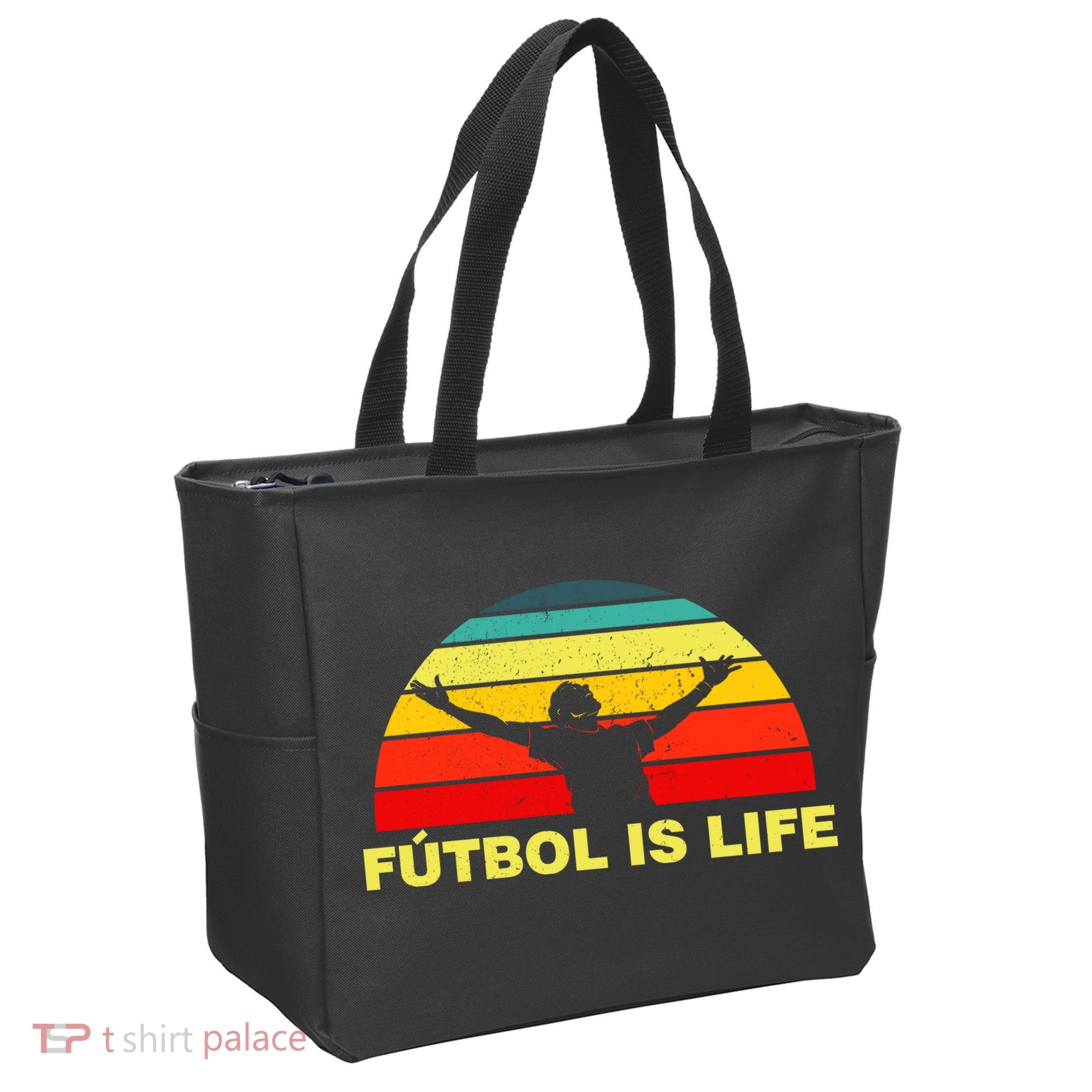 Futbol Is Life Tote Bag