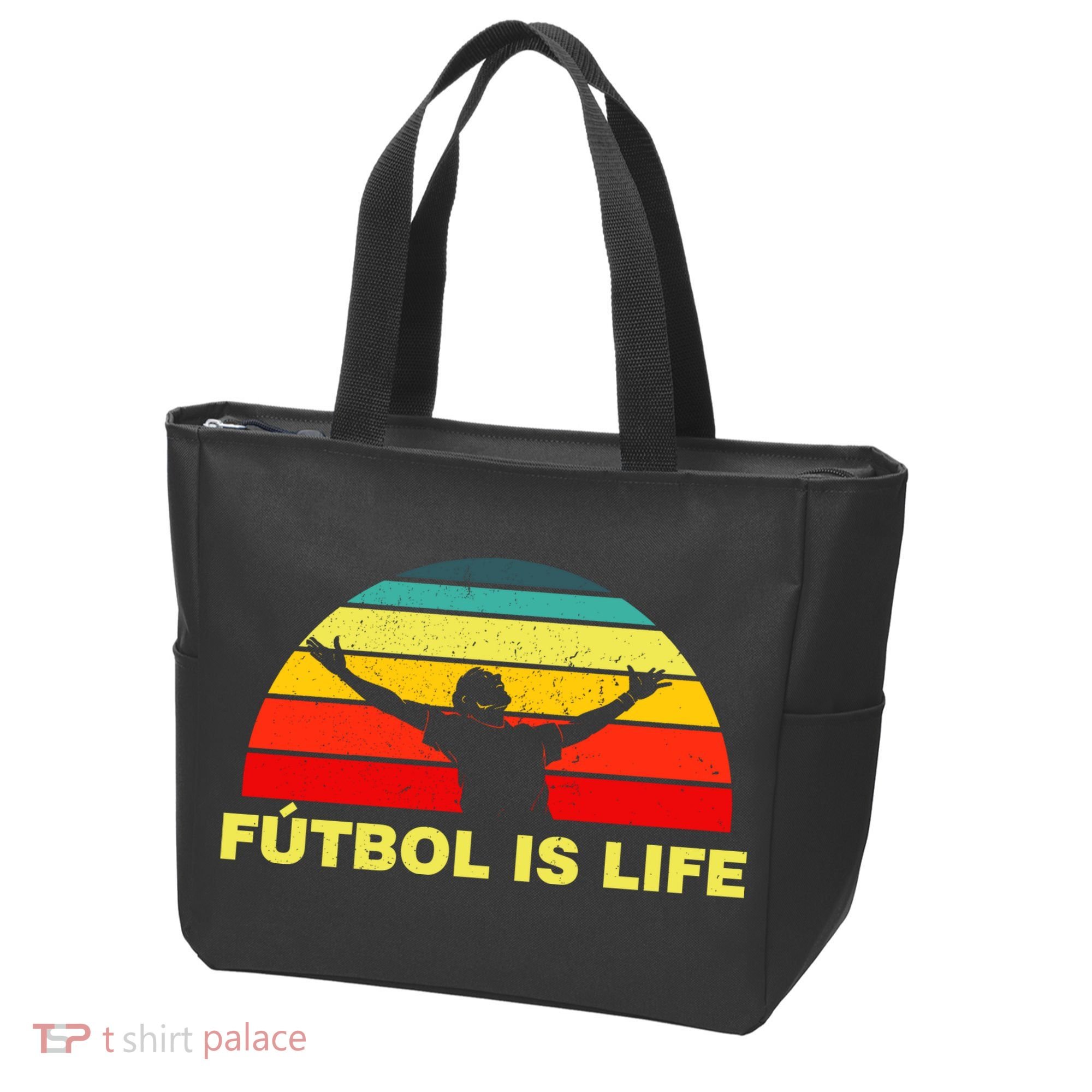 Futbol Is Life Tote Bag