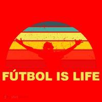 Futbol Is Life Santa Hat thumb 1