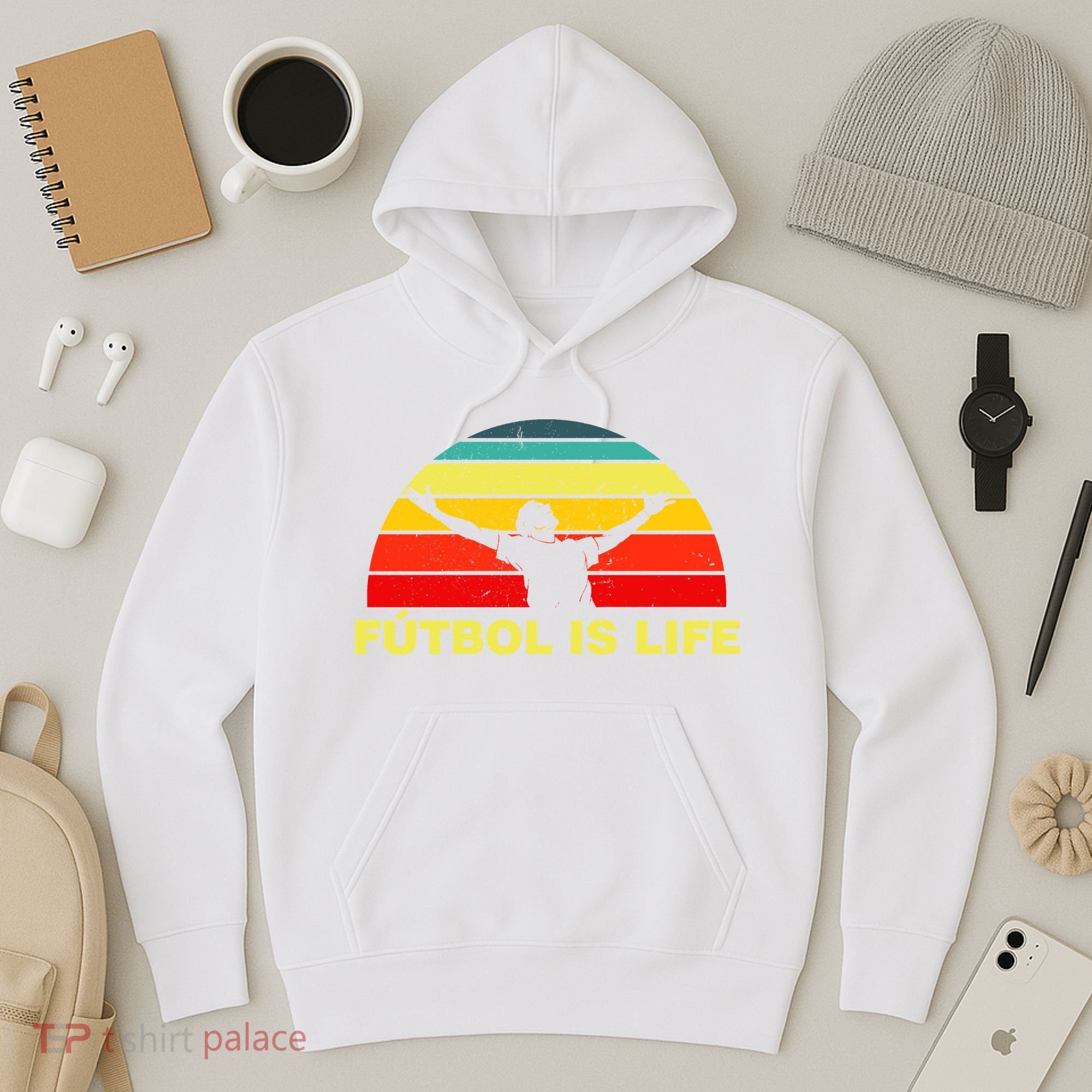 Futbol Is Life Hoodie