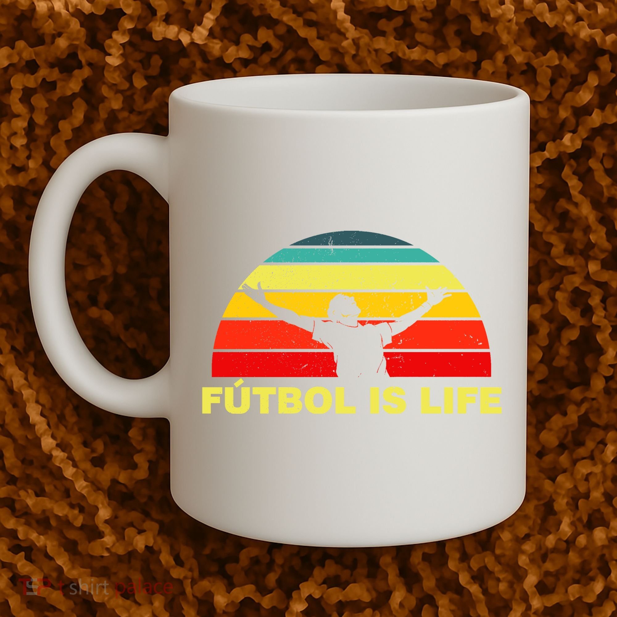 Futbol Is Life Coffee Mug