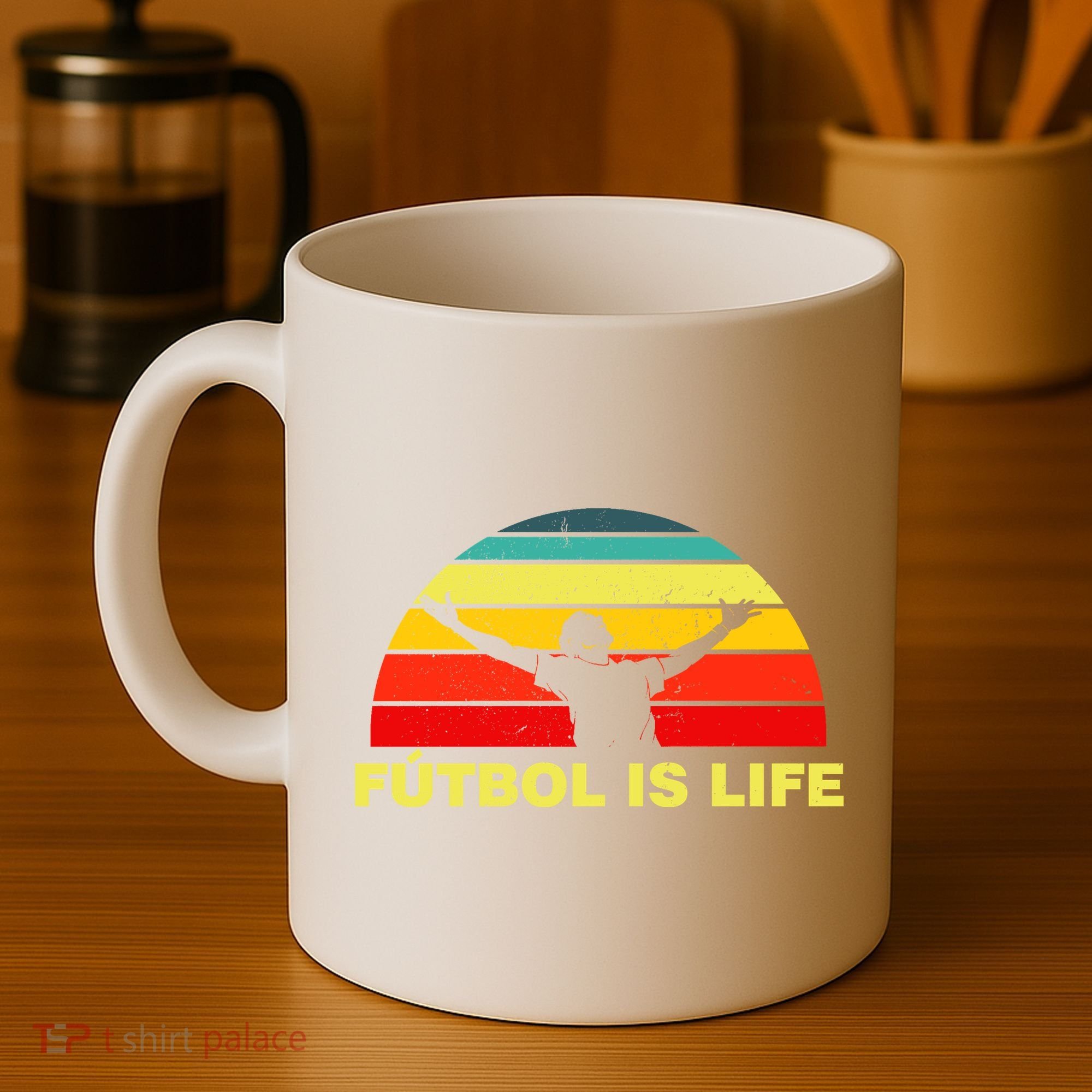 Futbol Is Life Coffee Mug