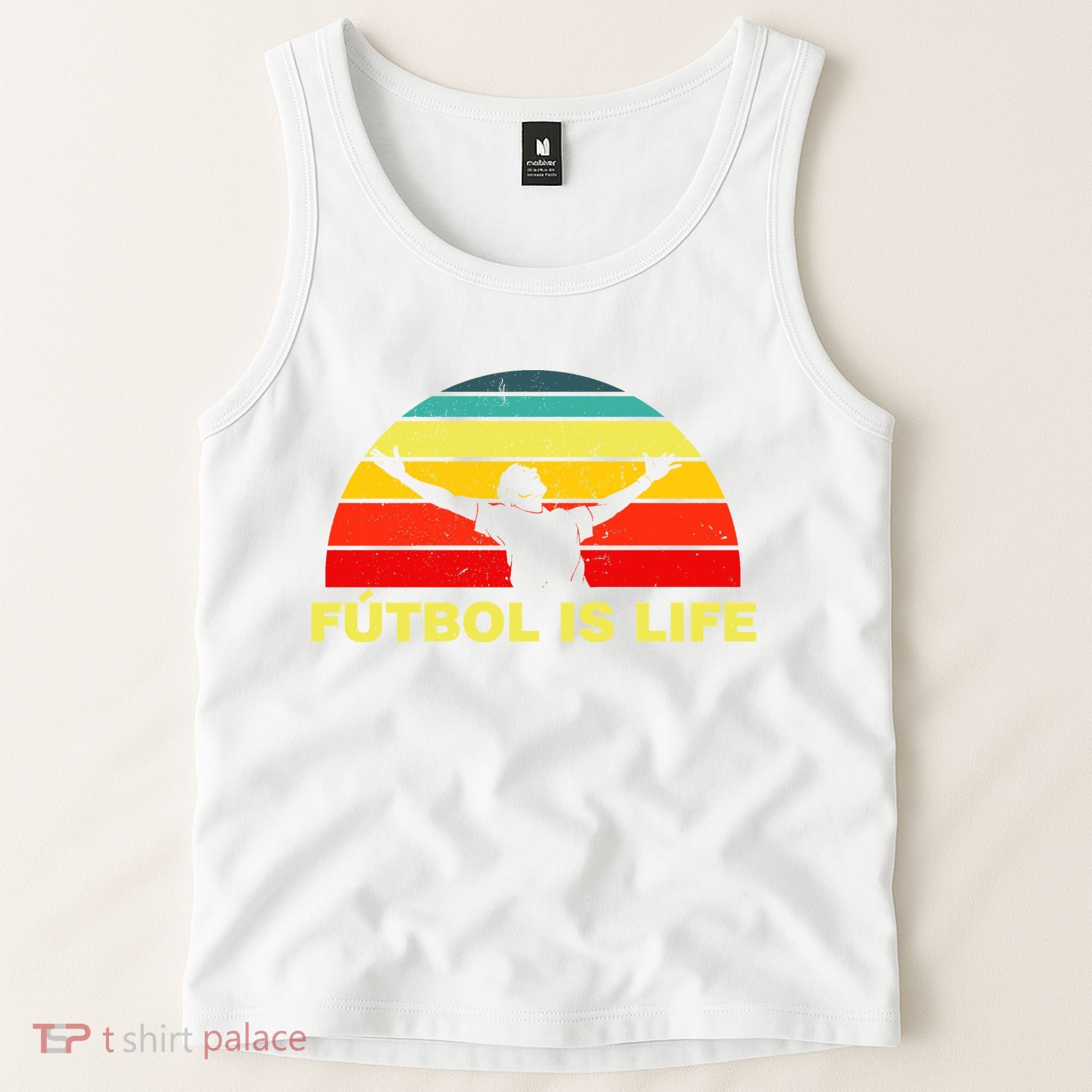Futbol Is Life Tank Top