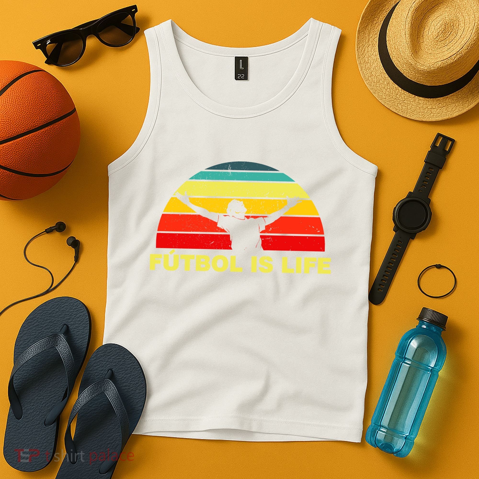 Futbol Is Life Tank Top