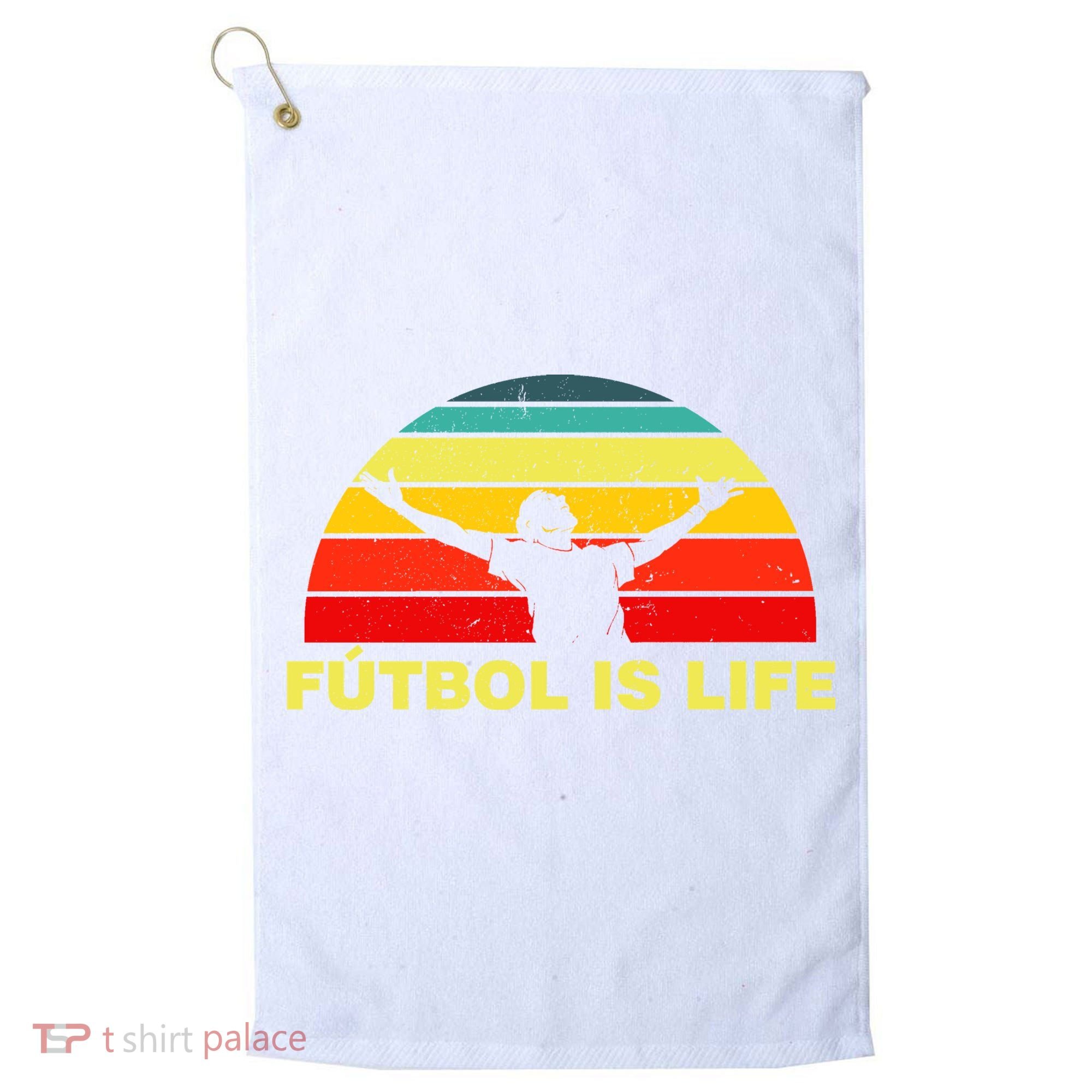 Futbol Is Life Golf Towel
