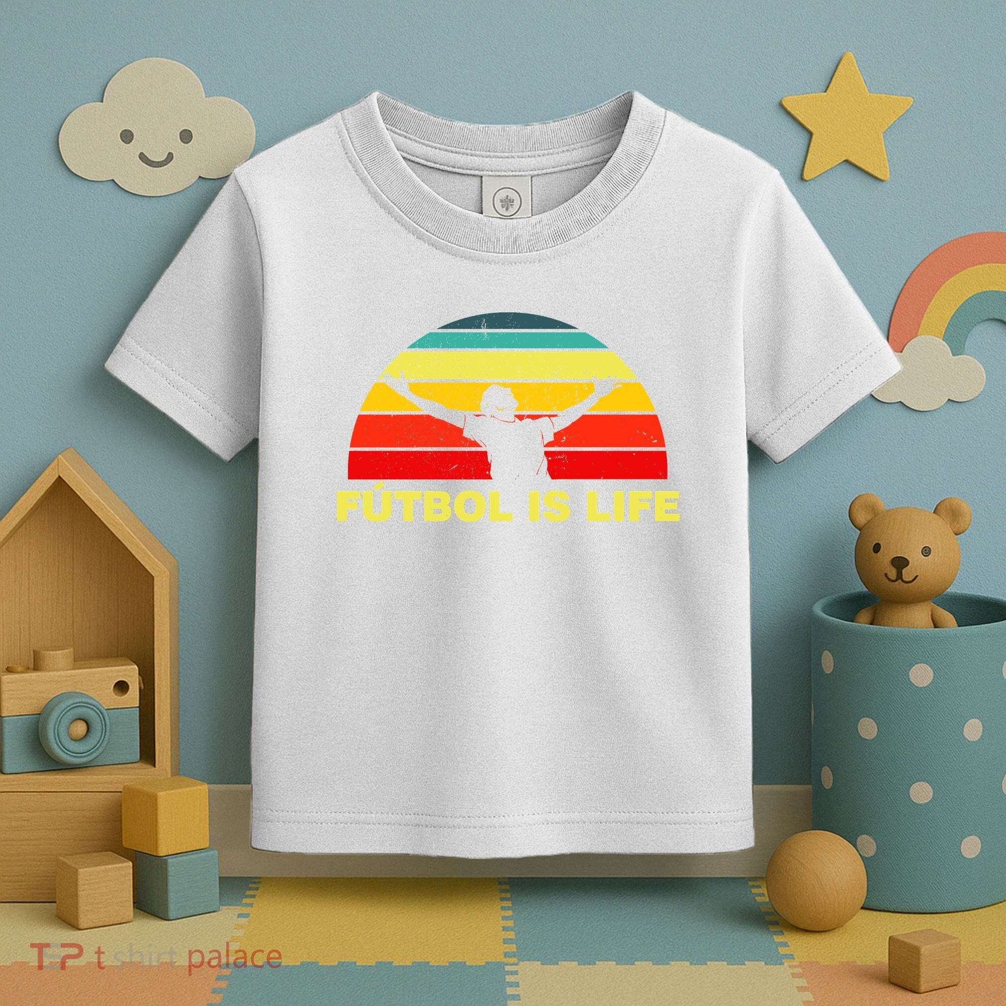 Futbol Is Life Toddler T-Shirt