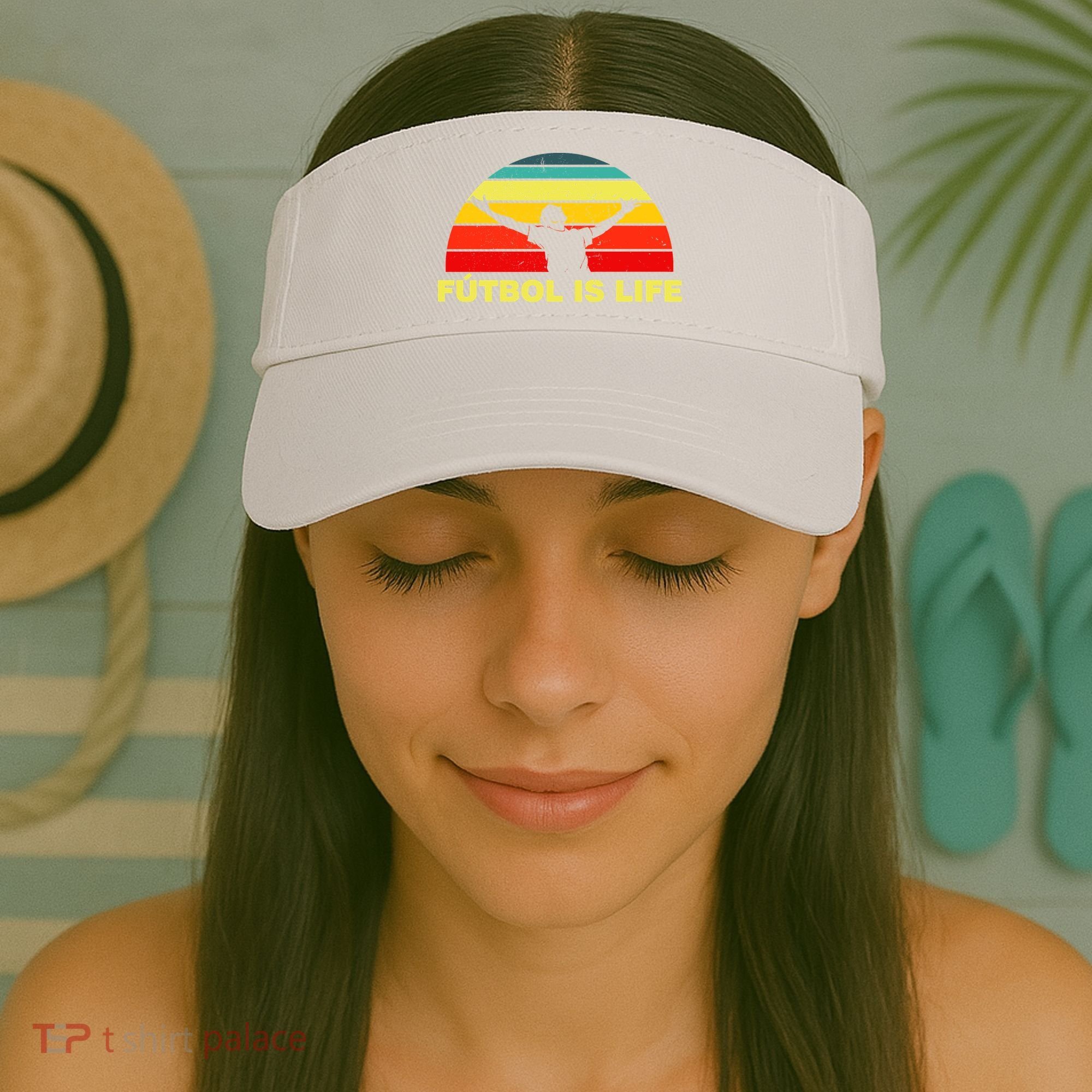 Futbol Is Life Visor