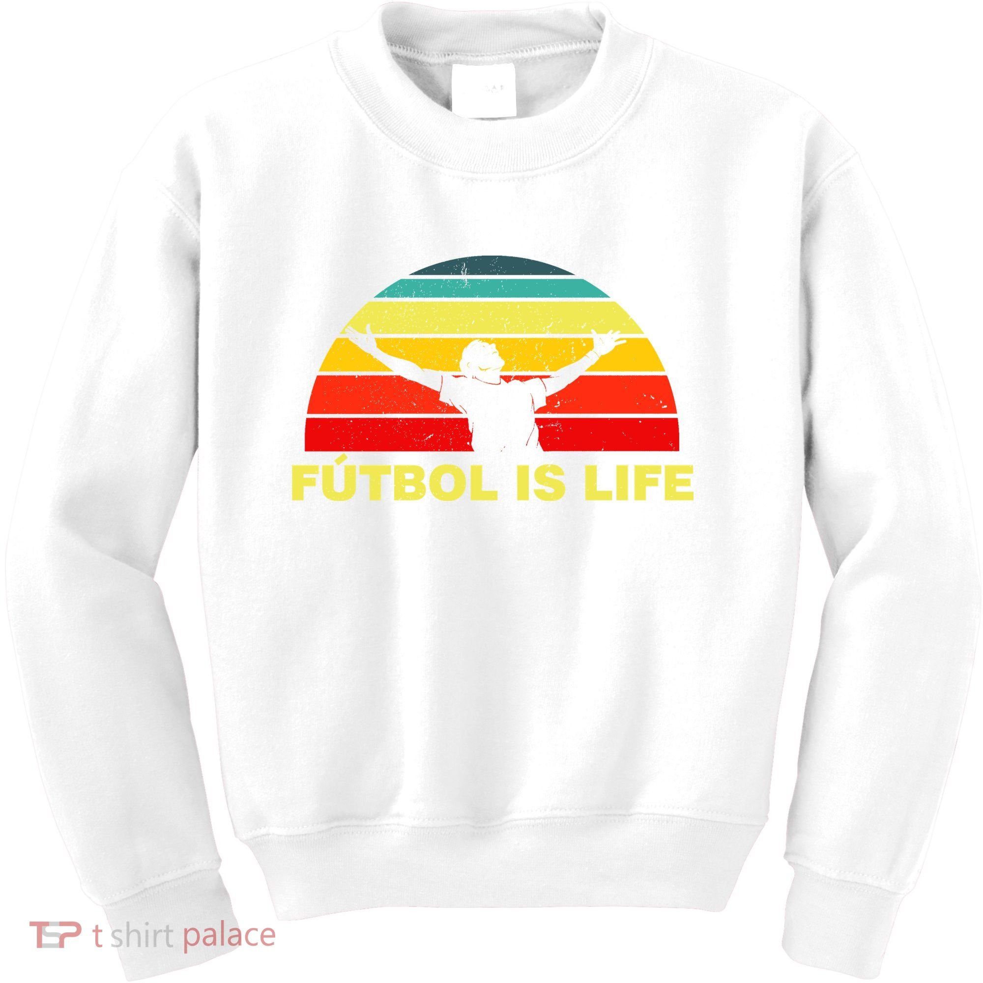 Futbol Is Life Kids Sweatshirt
