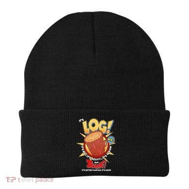 Funny It's Log Beanie