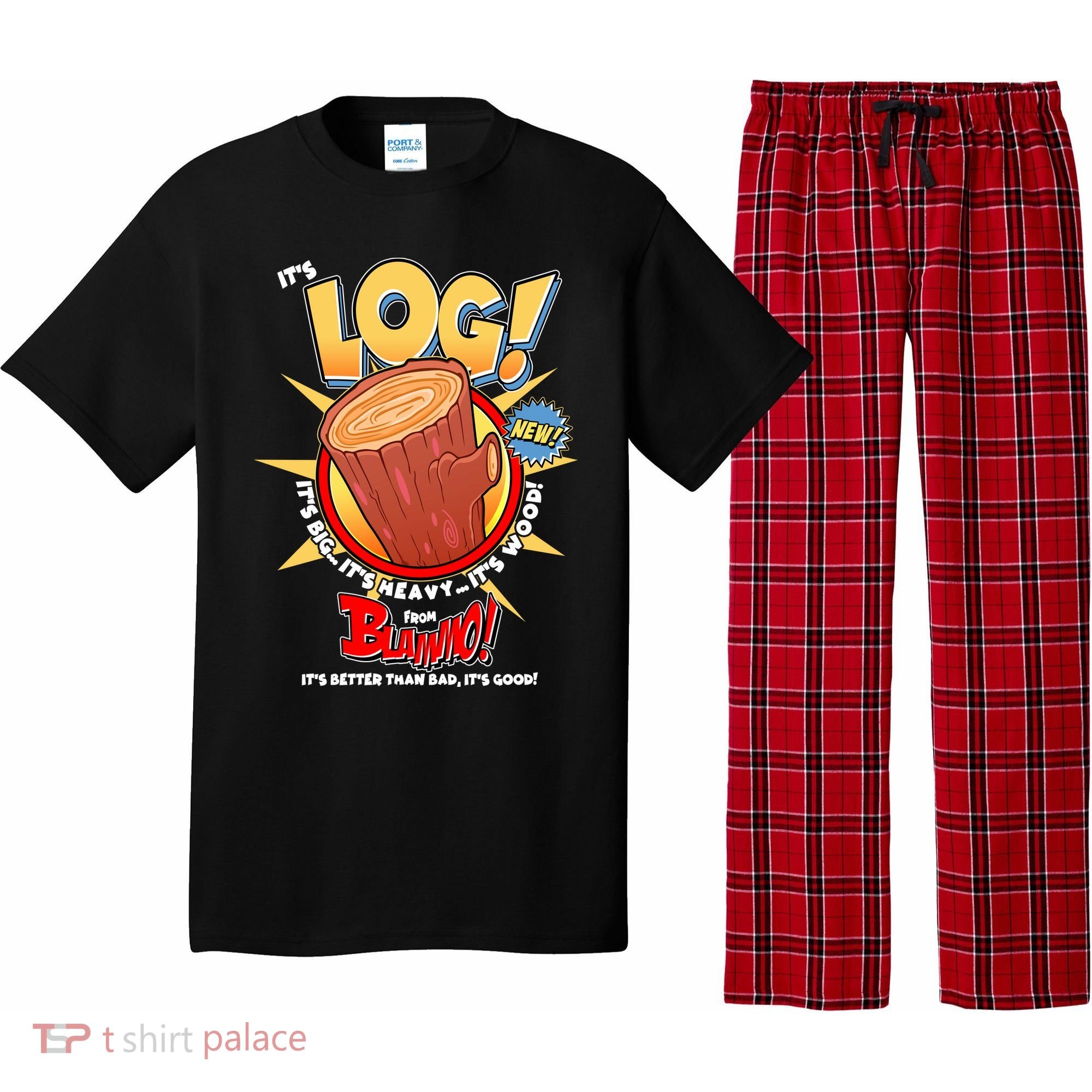 Funny It's Log Pajama Set