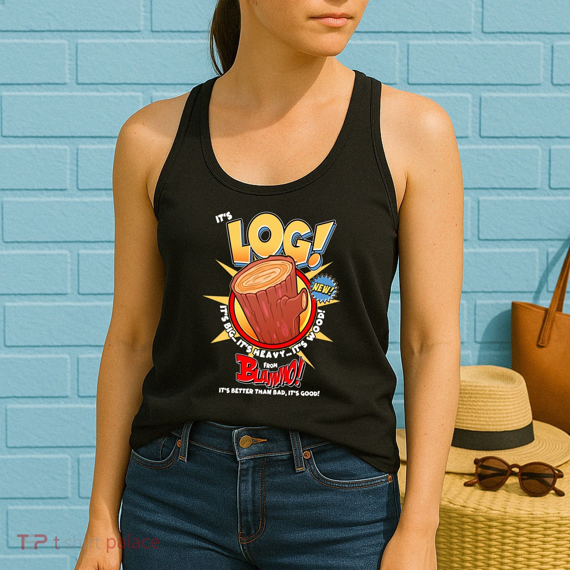 Funny It's Log Women's Tank Top
