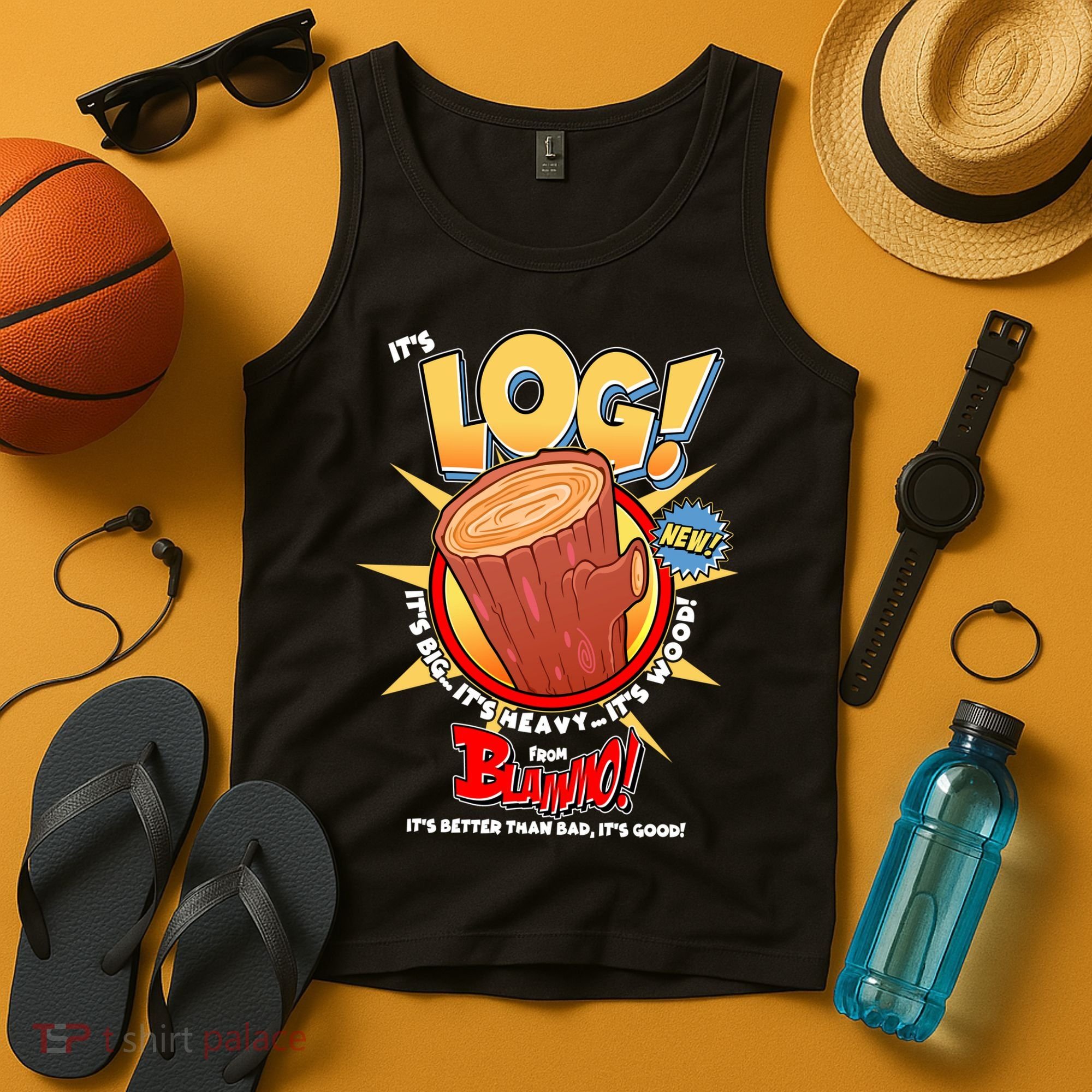 Funny It's Log Tank Top