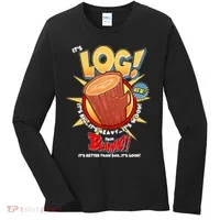 Funny It's Log Women's Long Sleeve Shirt thumb 0