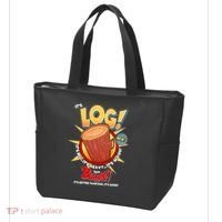 Funny It's Log Tote Bag thumb 3