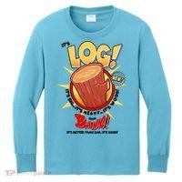 Funny It's Log Kids Long Sleeve Shirt thumb 0