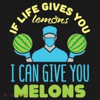 Funny If Life Gives You Lemons I Can Give You Melons Women's Hoodie thumb 2