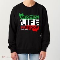 Free Iran Life Freedom Stand With Persian Cute Gift Women's Sweatshirt thumb 0