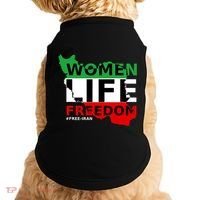 Free Iran Life Freedom Stand With Persian Cute Gift Doggie Tank thumb 0
