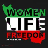 Free Iran Life Freedom Stand With Persian Cute Gift Bucket Hat thumb 4