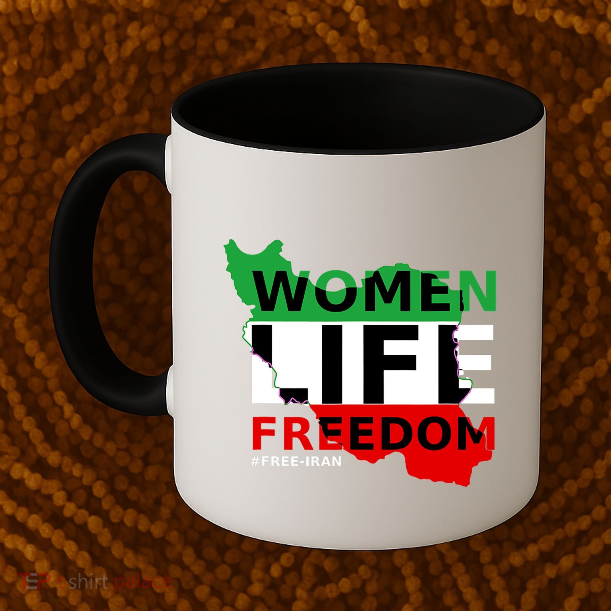Free Iran Life Freedom Stand With Persian Cute Gift Coffee Mug