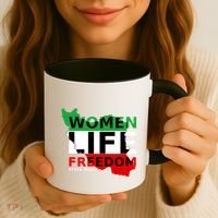 Free Iran Life Freedom Stand With Persian Cute Gift Coffee Mug thumb 3