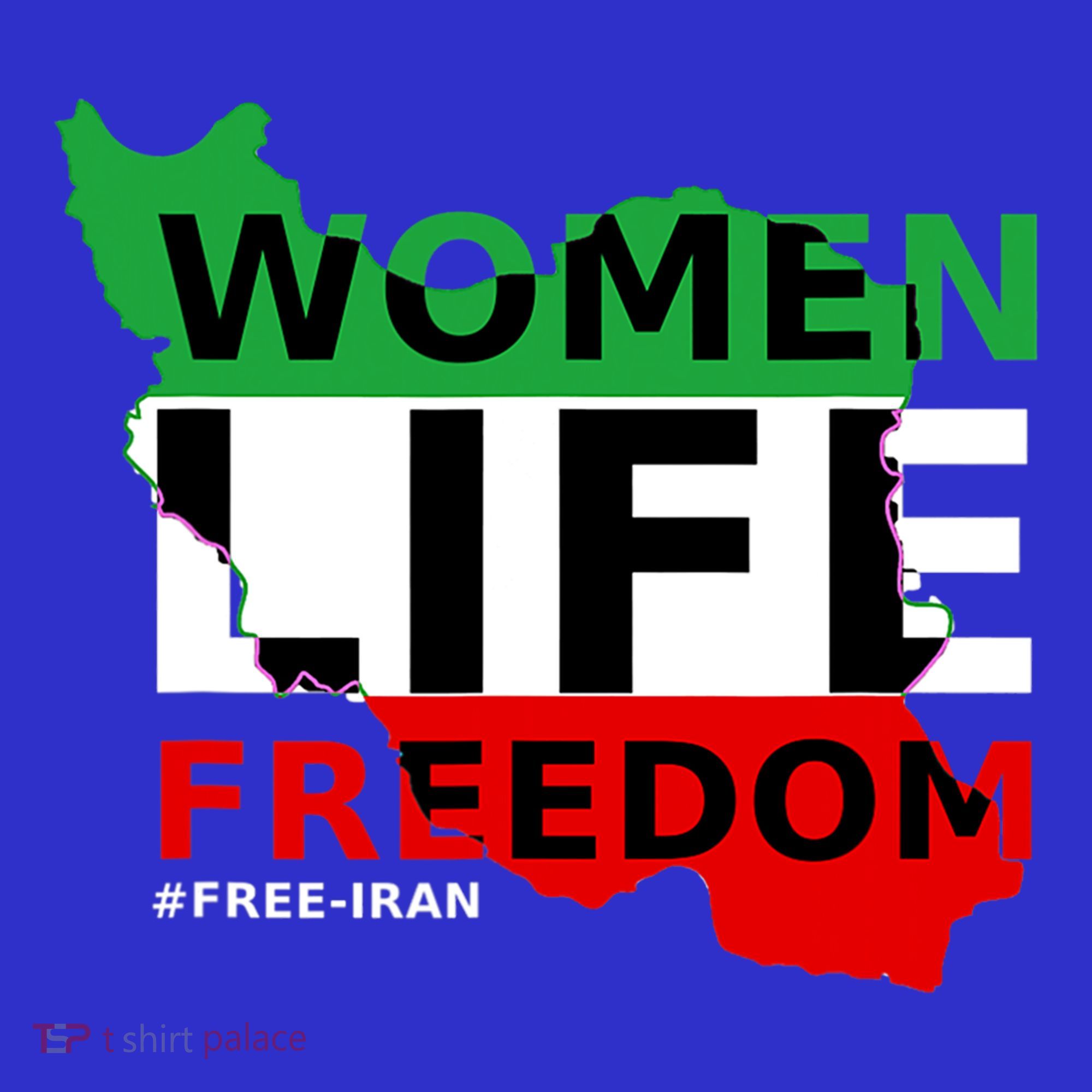 Free Iran Life Freedom Stand With Persian Cute Gift Women's Tank Top