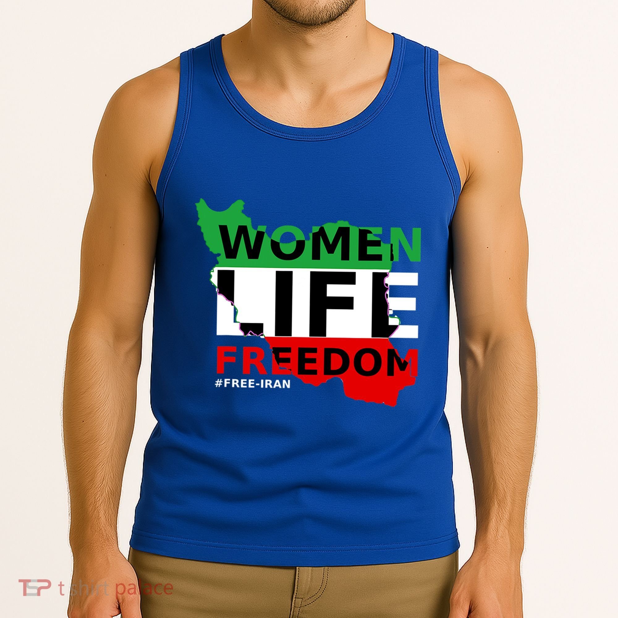 Free Iran Life Freedom Stand With Persian Cute Gift Tank Top