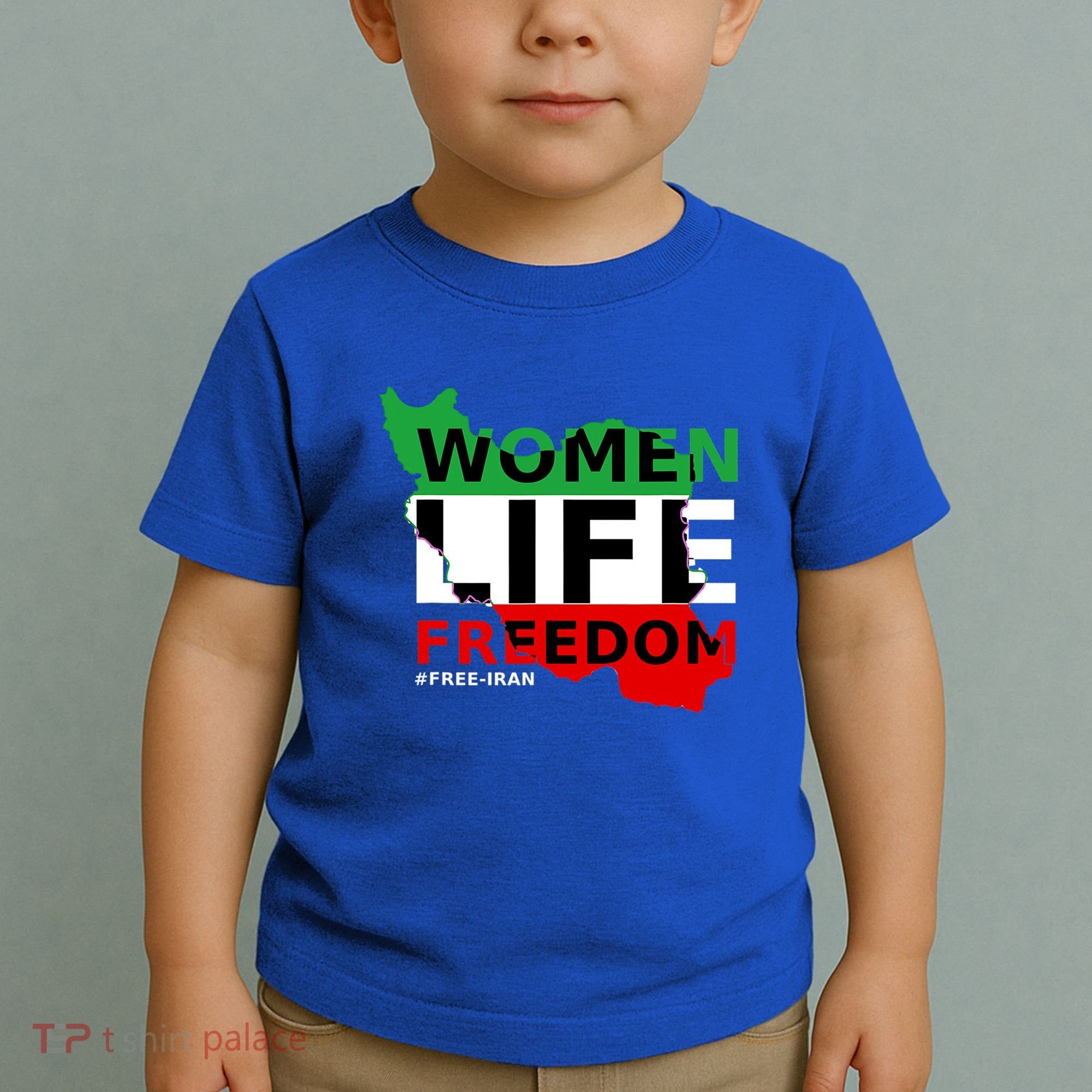 Free Iran Life Freedom Stand With Persian Cute Gift Toddler T-Shirt