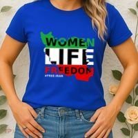 Free Iran Life Freedom Stand With Persian Cute Gift Women's T-Shirt thumb 2