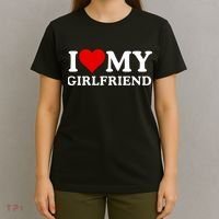 Funny I Love My Girlfriend I Love My Girlfriend I Heart My Girlfriend T-Shirt thumb 4