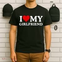 Funny I Love My Girlfriend I Love My Girlfriend I Heart My Girlfriend T-Shirt thumb 6