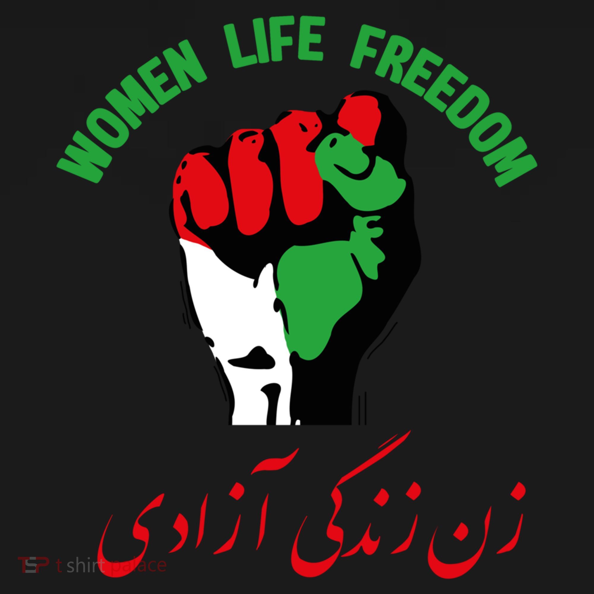 Free Iran Life Freedom Stand With Persian Iran Gift Backpack