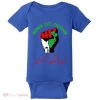 Free Iran Life Freedom Stand With Persian Iran Gift Baby Bodysuit thumb 0