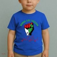 Free Iran Life Freedom Stand With Persian Iran Gift Toddler T-Shirt thumb 2