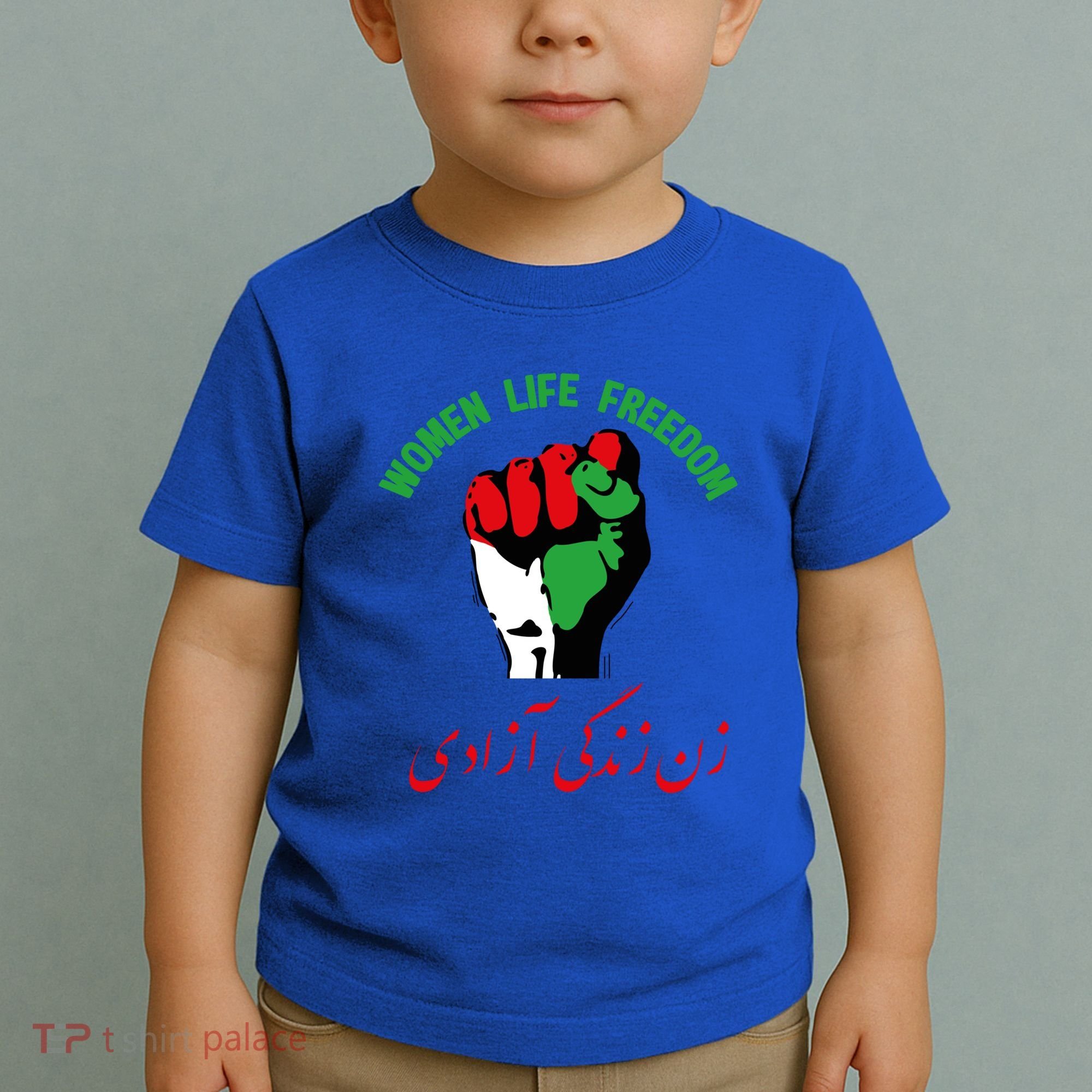 Free Iran Life Freedom Stand With Persian Iran Gift Toddler T-Shirt