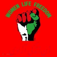 Free Iran Life Freedom Stand With Persian Iran Gift Santa Hat thumb 1