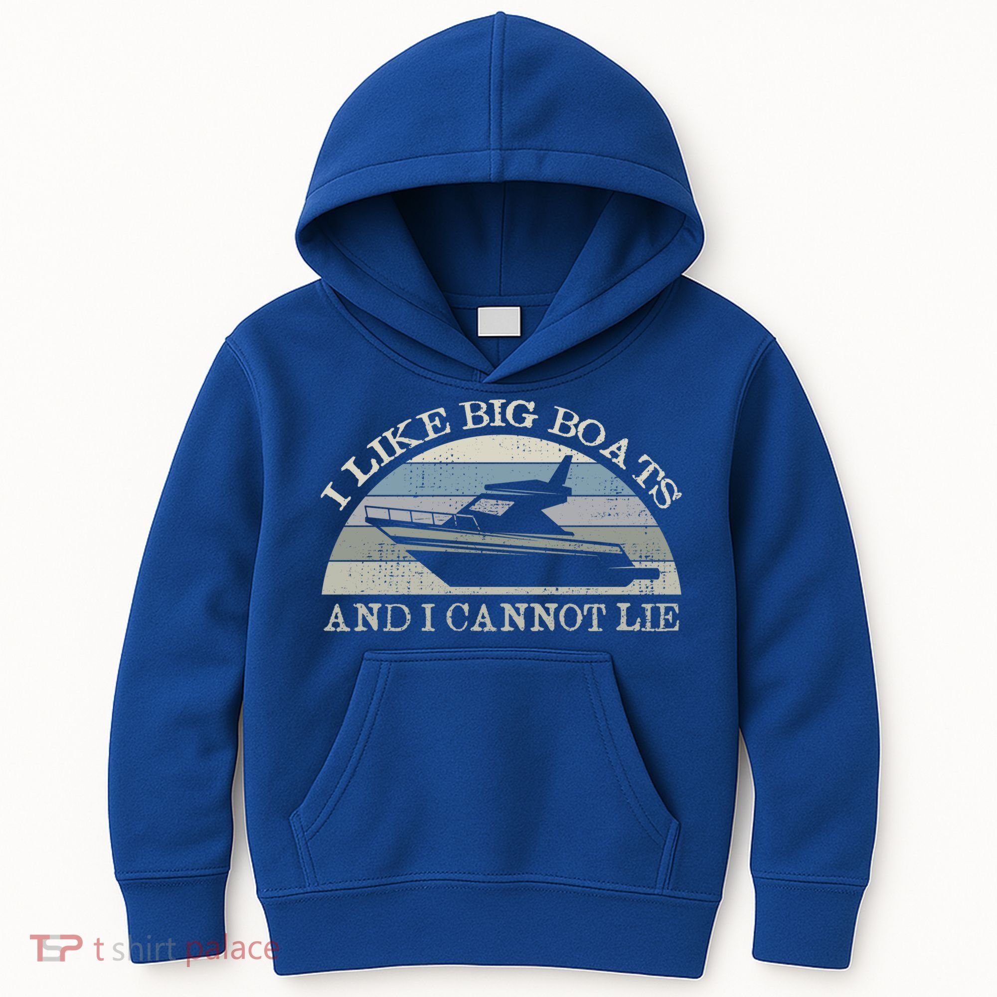 Funny I Like Big Boats And I Cannot Lie Yacht And Boat Gift Kids Hoodie