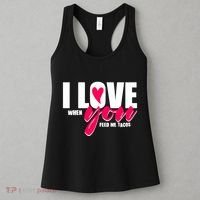 Funny I Love You I Love When You Feed Me Tacos Women's Tank Top thumb 3