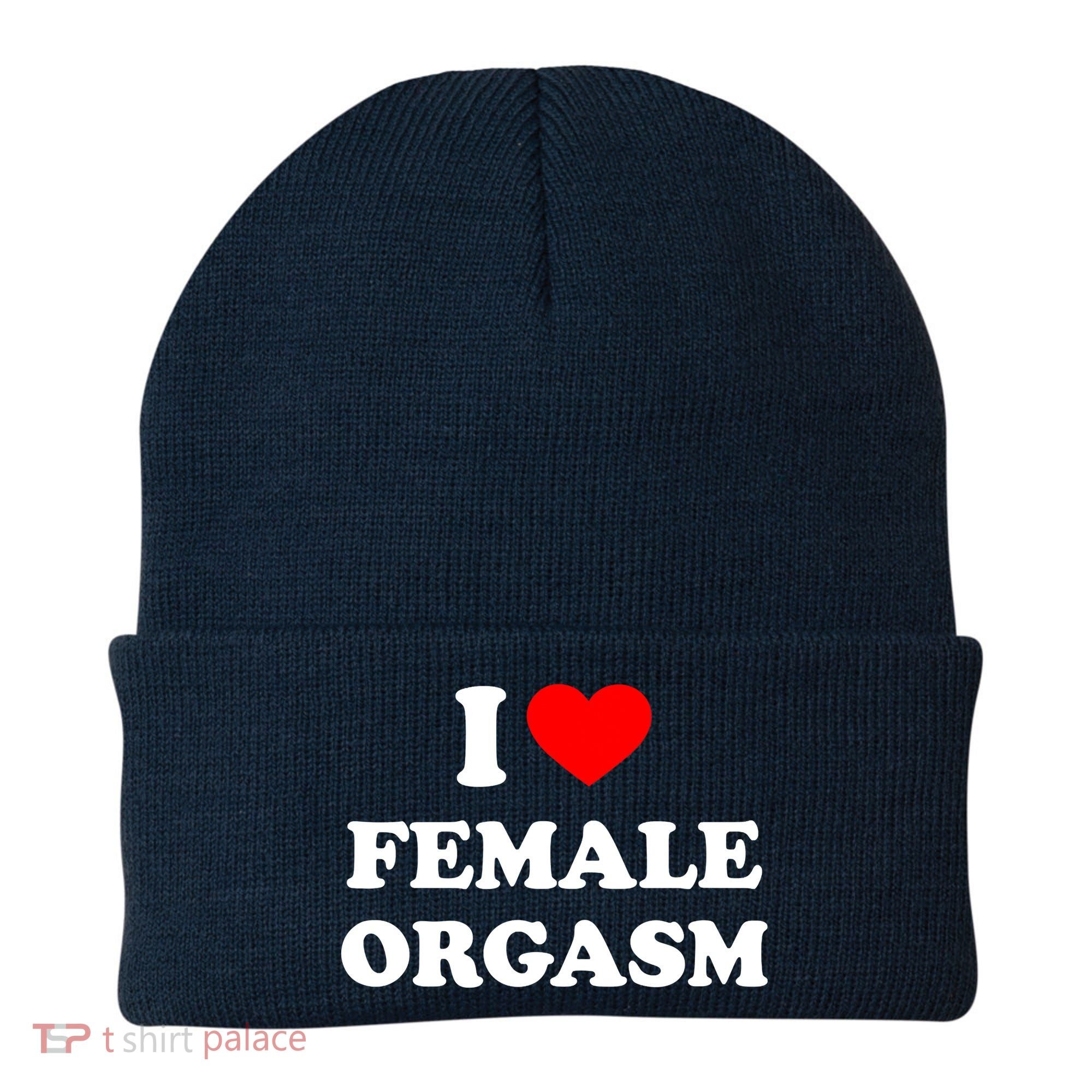 Funny I Love Female Orgasm Beanie