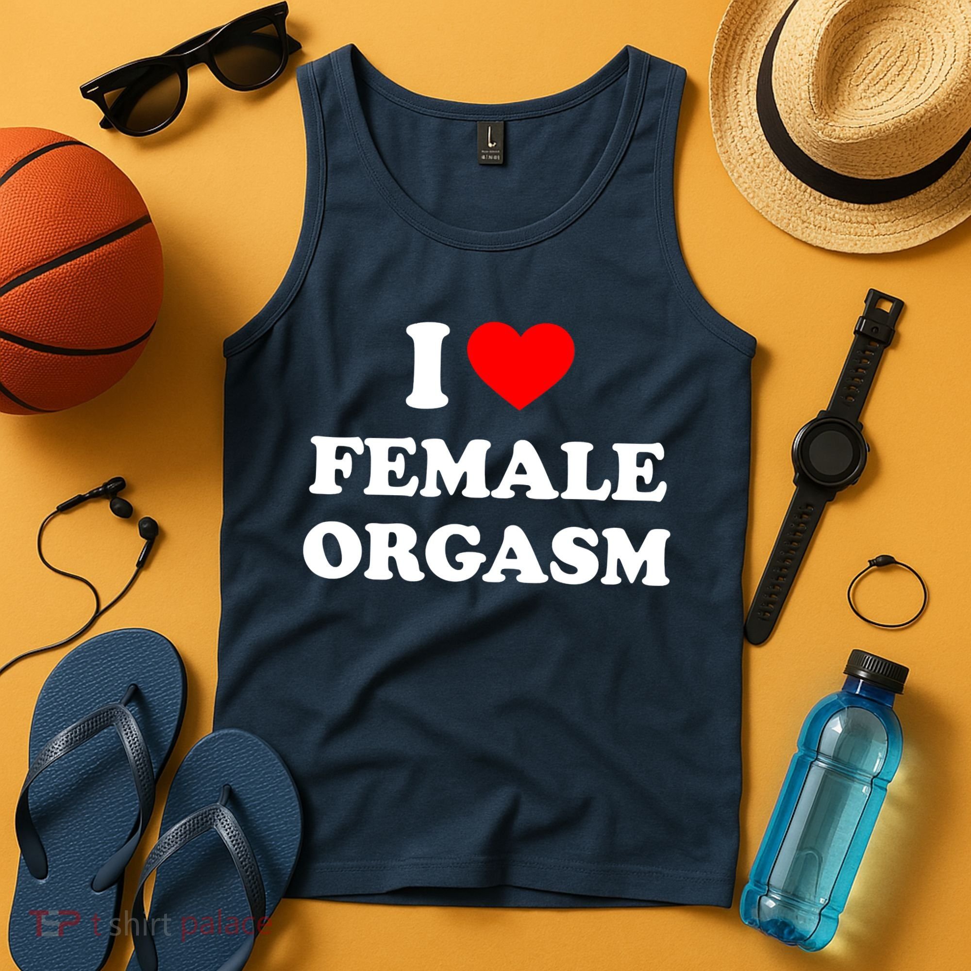 Funny I Love Female Orgasm Tank Top